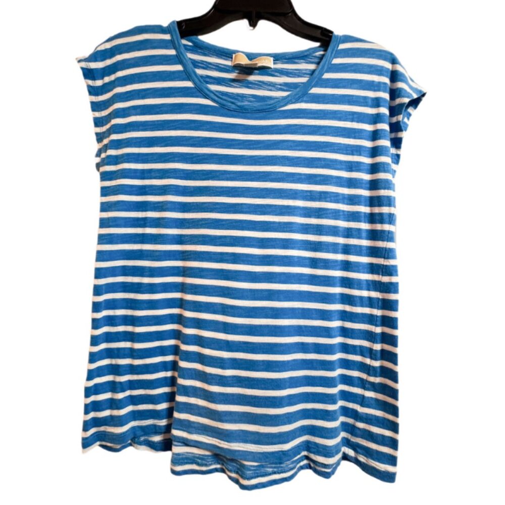Michael Kors Striped Oversized Tee Size XS - Picture 3 of 9